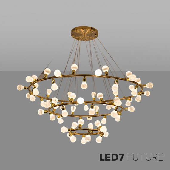 Loft Indystry Modern - E27 Bulbs Chandelier